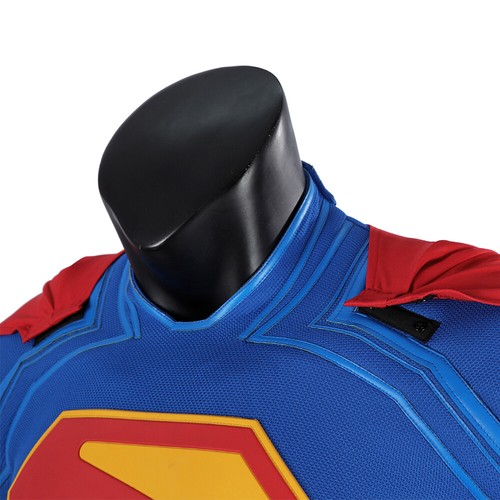 Superman Cosplay Outfit New Movie Legacy Clark Kent Costume With Belt Cape - Picture 9 of 28