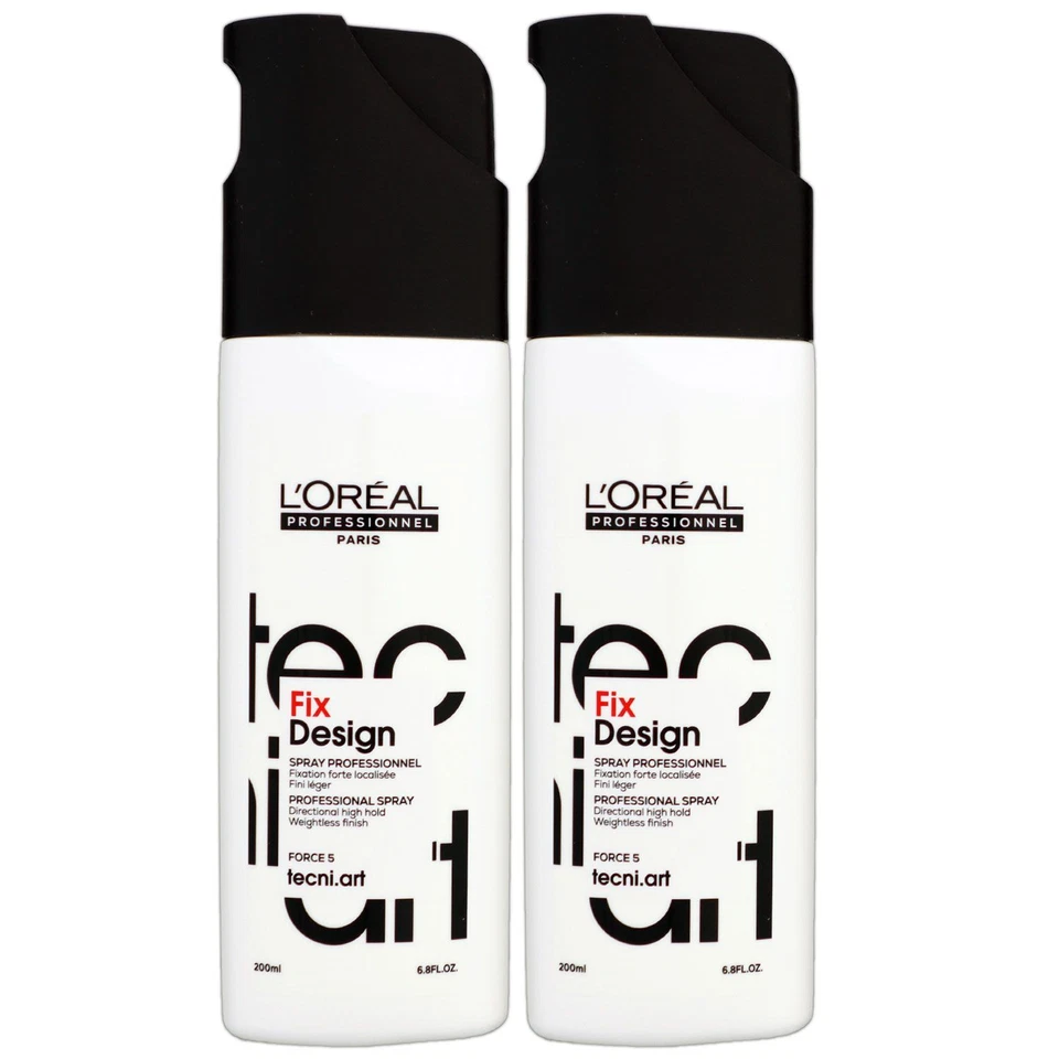 Loreal Tecni. ART Fix Design 2 x 200 ml Haarspray starker halt Set - Bild 2 von 2