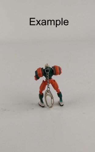 New Fox Cleatus Fox Robot Action Figure Key Chain Fob New York Jets - Picture 6 of 9