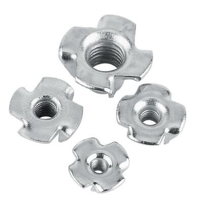 M3 x 5mm  Four Prong Furniture T Nut Inserts For Wood