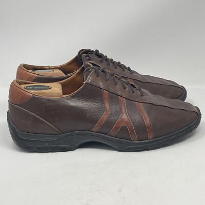 Allen Edmonds Men\'s Traveler Walking Shoes Size 10.5 Brown Leather Bicycle Toe Allen Edmonds Traveler Shoes Mens 9 B Brown Leather Bicycle  main image 3