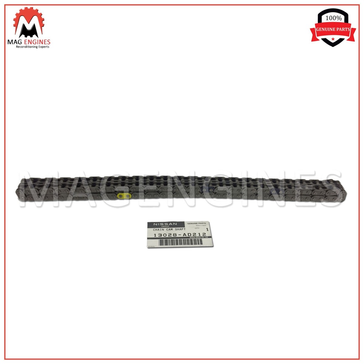 13028-AD212 GENUINE OEM CHAIN-TIMING, CAMSHAFT YD22 YD25 D22
