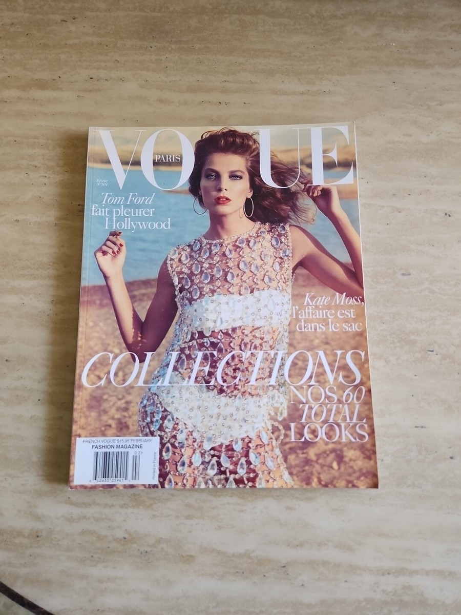 Vogue Paris Magazine February 2010 Daria Werbowy Cover, Kate Moss