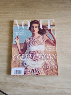 Vogue Paris Magazine February 2010 Daria Werbowy Cover, Kate Moss