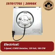 Pellethead Broan NuTone S97017708 Ventilation Fan Motor Assembly - 21023K