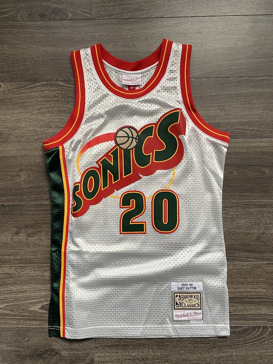 Mitchell & Ness Platinum NBA Seattle Supersonics Gary Payton