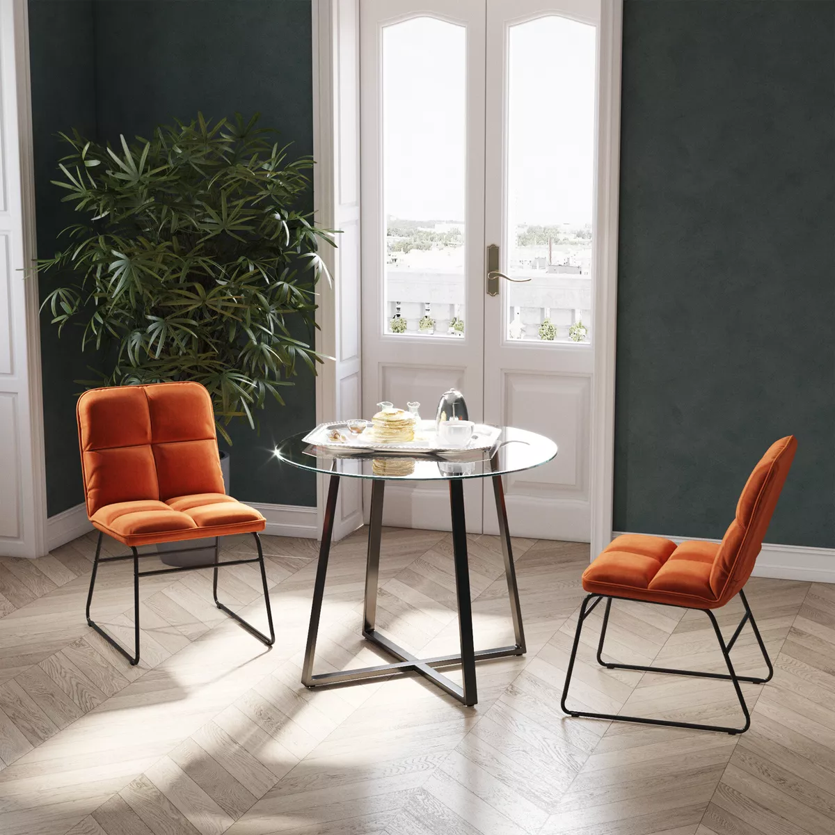 Modern dinette chairs deals