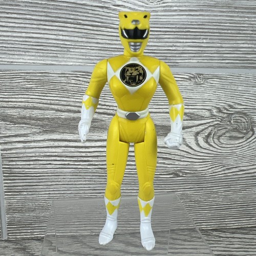 Mighty Morphin Power Rangers - Yellow Ranger - Spielzeug / Actionfigur - 1995 - 4" - Bild 1 von 6