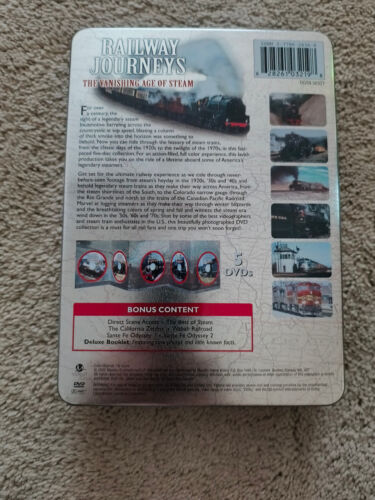Railway Journeys: The Vanishing Age of Steam (DVD, 2008, 5-Disc Set) - Picture 2 of 3