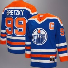 Edmonton Oilers Wayne Gretzky Mitchell Ness Stitched 1986-1987 Size XL Jersey