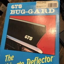 NOS Vintage Hood Bug Guard Deflector For Dodge Dakota Smoke 1987 Model GTS