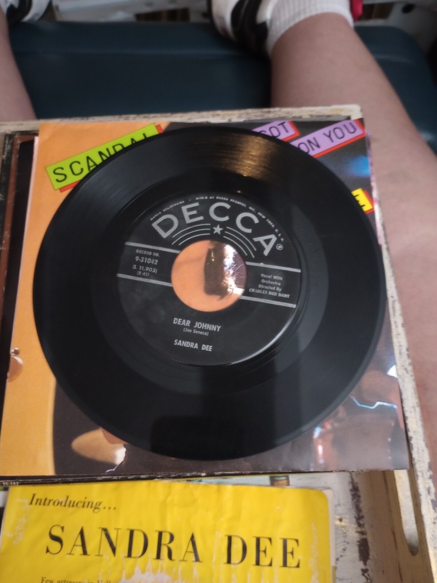 Sandra Dee DEAR JOHNNY / WHEN I FALL IN LOVE (POP 45/PS