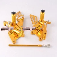 Adjustable Rearsets Rear Set Foot Pegs Pedal For Kawasaki Ninja ZX10R 2006-2010