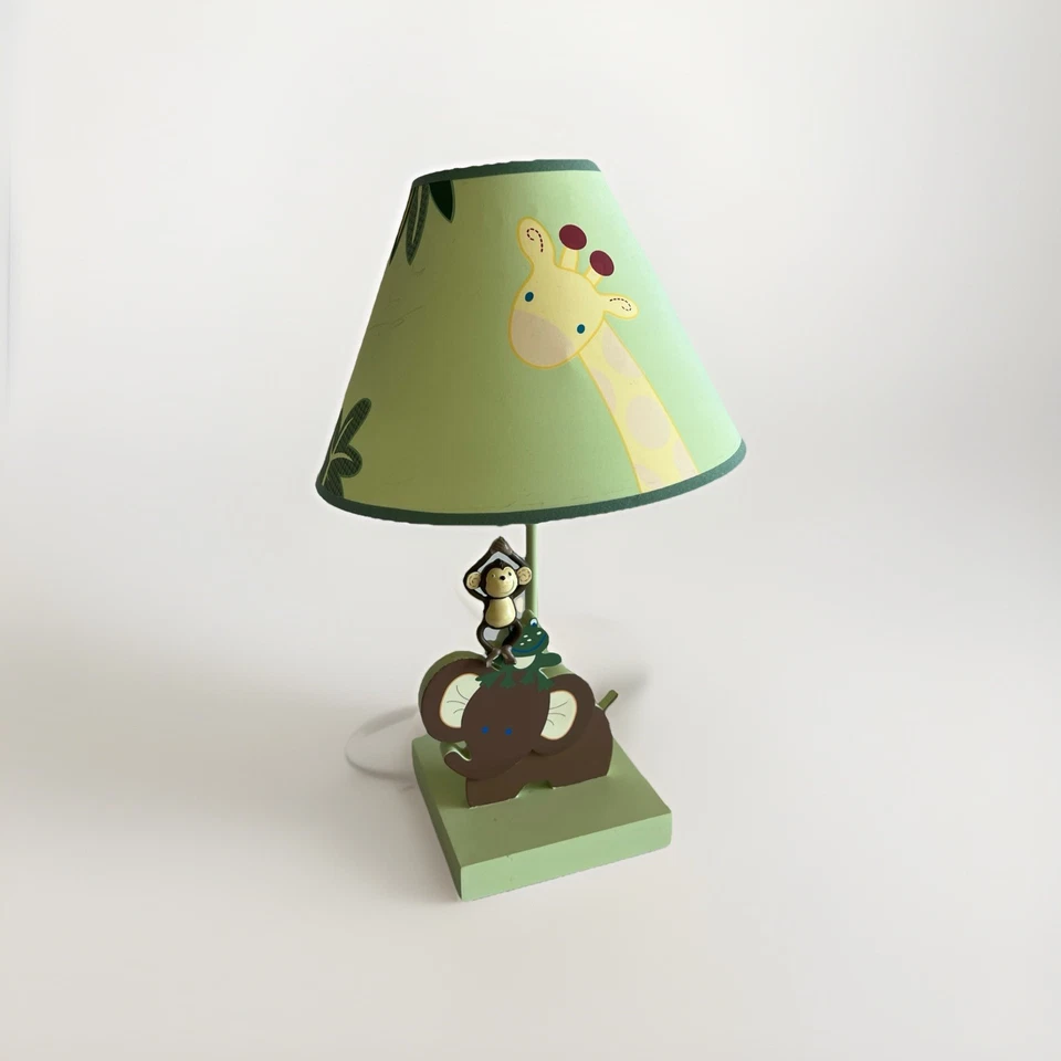 Abajur e abajur Jungle Babies da NoJo Working! - Imagem 4 de 4