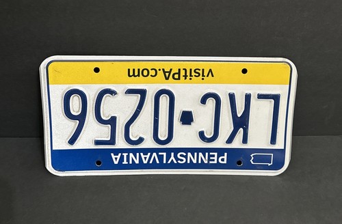 Pennsylvania License Plate — LKC 0256 VISIT PA.COM — Great Condition !! - Picture 6 of 21