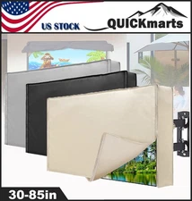 Outdoor TV Cover Fitted Waterproof Weatherproof Television Protector 30-85 inch