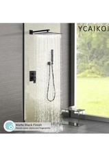 Shower Faucet Set Complete, Wall Mount Shower System for Bathroom