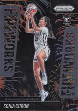 2025 Panini Prizm WNBA #15 Sonia Citron Fireworks