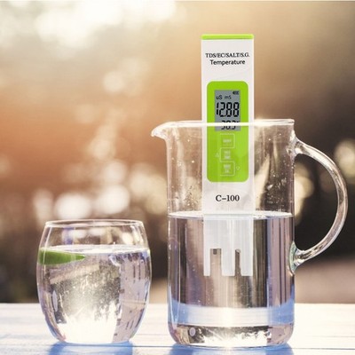 Hanna Salinity Tester Saltwater Digital C 100 5 In 1 Salinity Tds Ec EU FA BAK