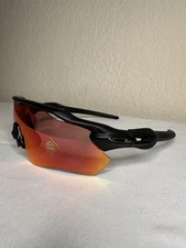NEW Oakley Radar EV Path Sunglasses Black / Red Prizm Lens (128) OO9208-9038