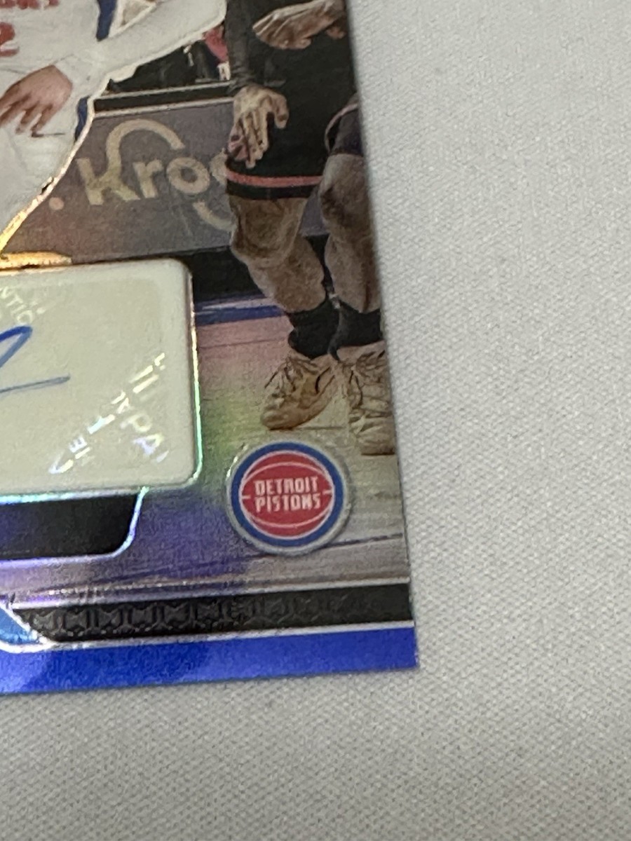 2024-25 Panini Prizm - Signatures Cade Cunningham #SIG-CCP Blue