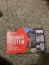 Power to Go 15 Piece Whole Home Security Easy Setup System Sealed New No Wiring