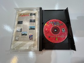 Magic Carpet (Sega Saturn, 1996) CIB Complete in Box with Manual Tested EXC!