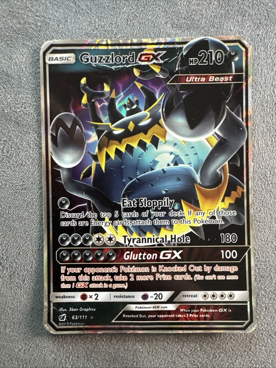 Guzzlord GX Pokémon TCG Cards for sale | eBay