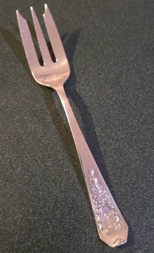 Gorham Sterling Silver Salad Fork Madam Jumel 6" 29.22g Scrap Weight