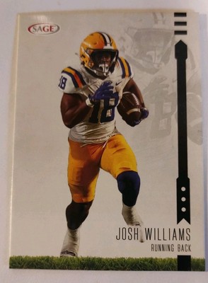 Trading Card Football NFL Josh Williams Tampa Bay Buccaneers 2025 Sage