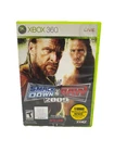 SmackDown vs. RAW 2009 Xbox 360 (READ) with Scratches and cracked in the middle