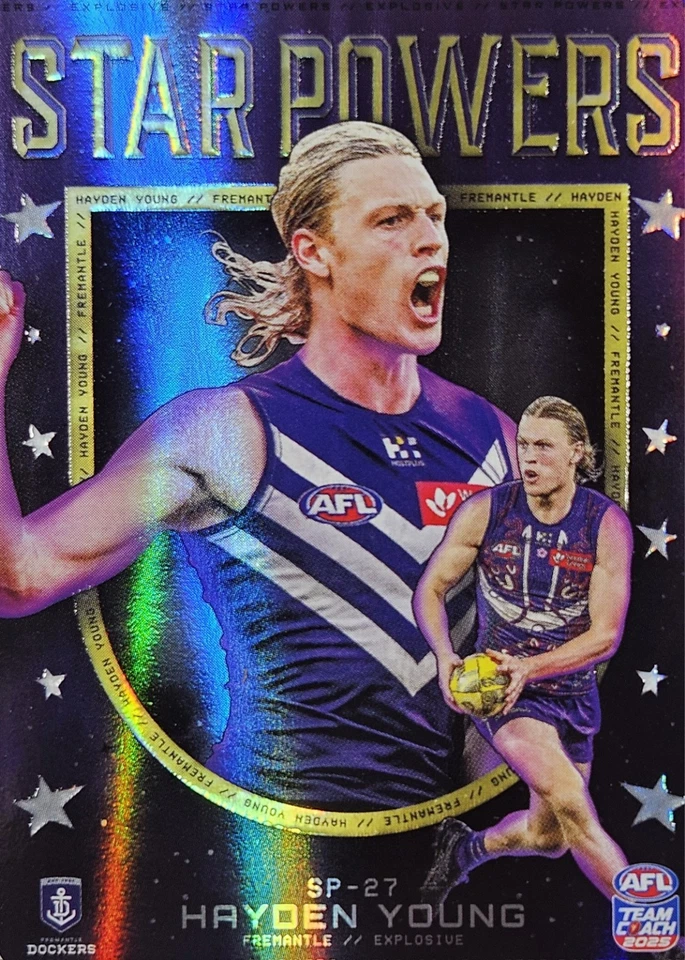 2025 AFL Teamcoach STARPOWERS TEAM CHOOSE YOUR OWN 2024 AND 2025 - image 2 of 4