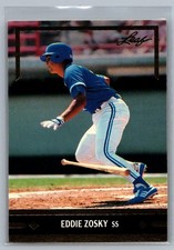 1991 Leaf #BC24 Eddie Zosky Gold Rookies