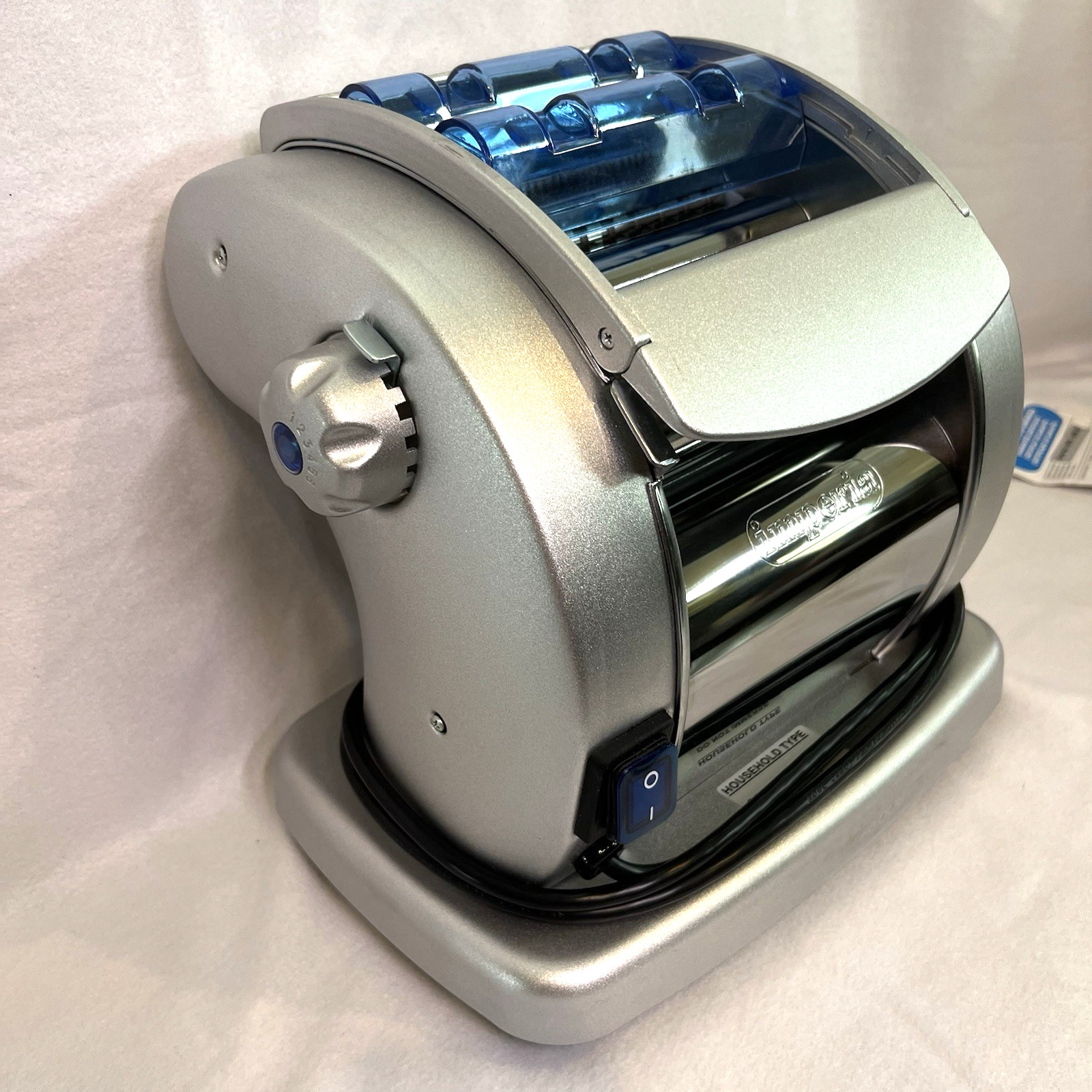 Imperia Pasta Presto Electric Pasta Machine w 2 Cutters and 