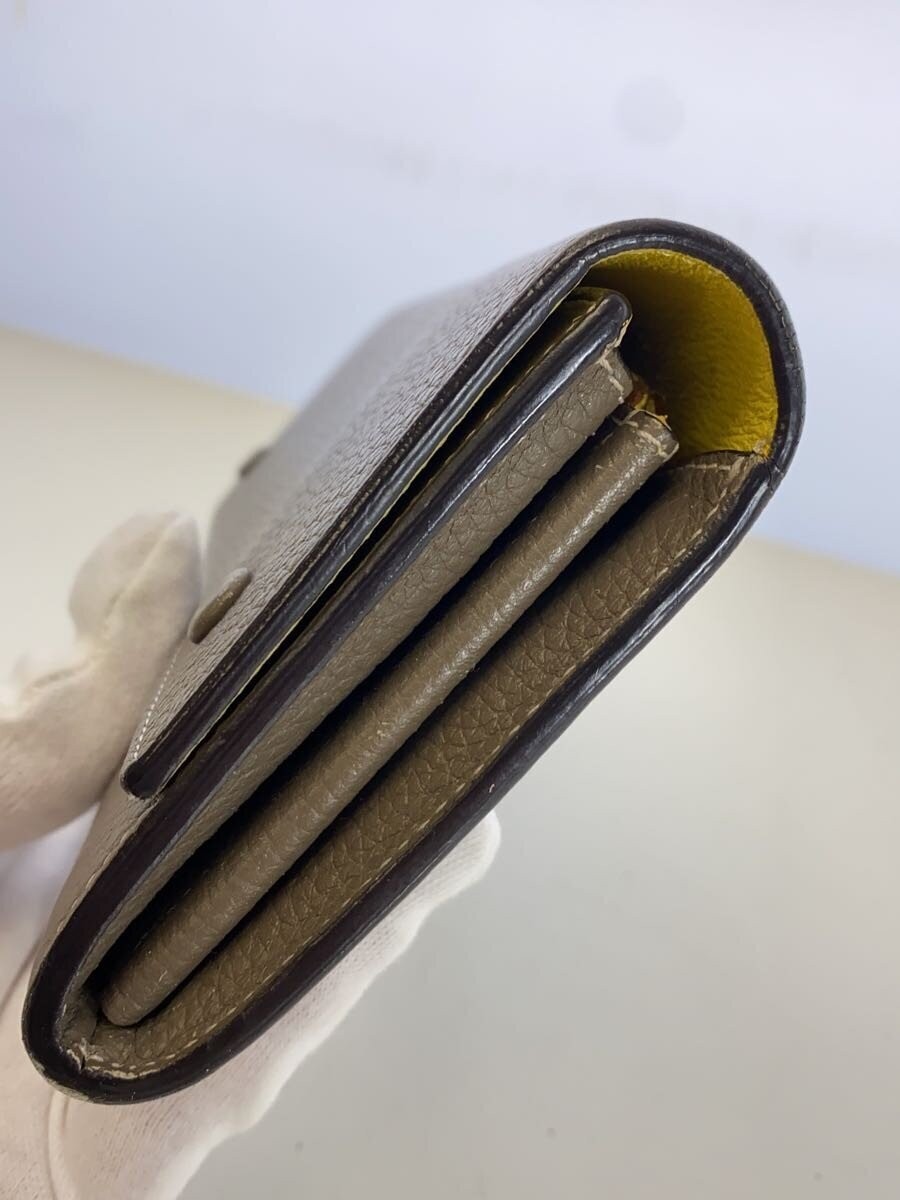 CELINE◆Large flap multi-function/long wallet/leat… - image 9