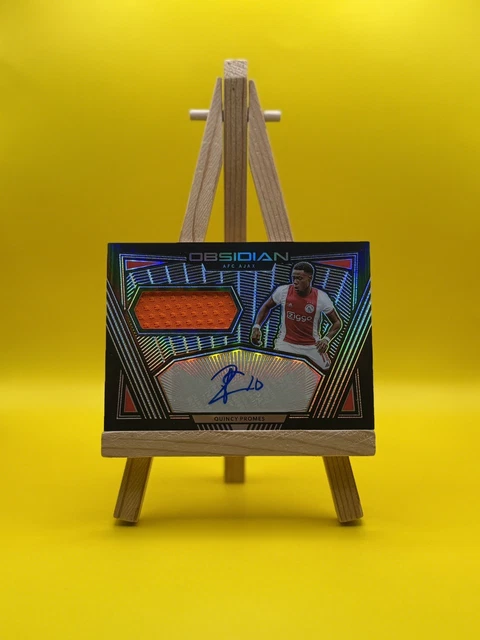 2019-20 Panini Obsidian Quincy Promes 16/99 Patch Auto Ajax #JA-QP