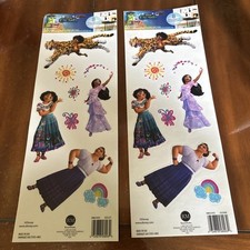 Set of 2 Disney Encanto 8 Decals Removeable Repositionable Wall Decor NIP