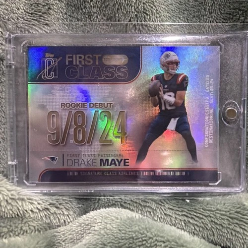 2025 Topps Signature Drake Maye Base (RAW)