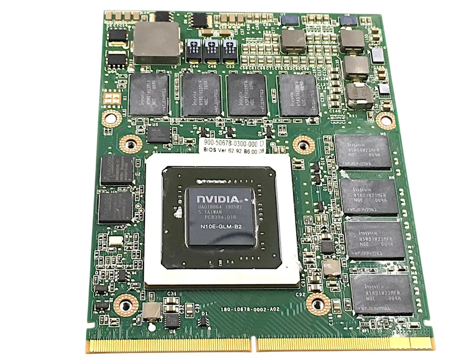 NVIDIA Quadro FX 2800M Video CardMXM 1 GB GDDR2 N10E‑GLM‑ B2(596062‑001) - Image 2 of 4