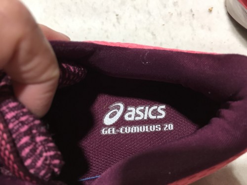 Asics Gel-Cumulus 20 Womens Shoes Size 8 Pink Running Walking Athletic Sneakers - Picture 6 of 10