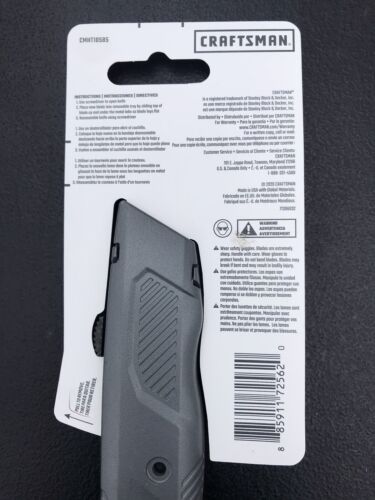 CRAFTSMAN Standard Utility Knife With 3 Blades - Afbeelding 3 van 4