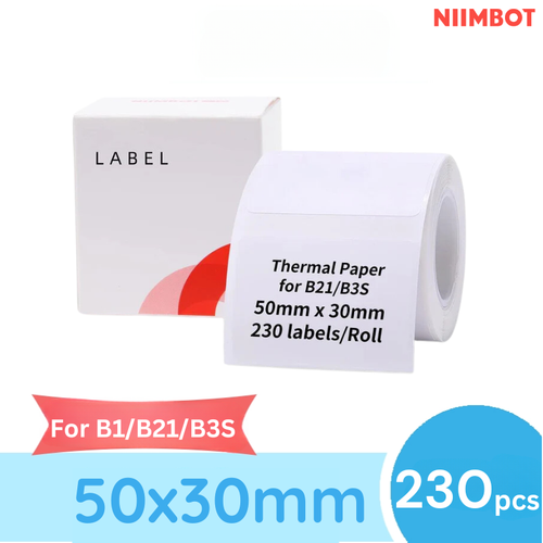 Niimbot Thermal Label Sticker For B1/B21/B3S White / Colour / Christmas / Circle - Picture 28 of 34