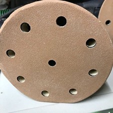 5 inch 5 hole H/&L 150 grit discs Goldpaper 25 pak