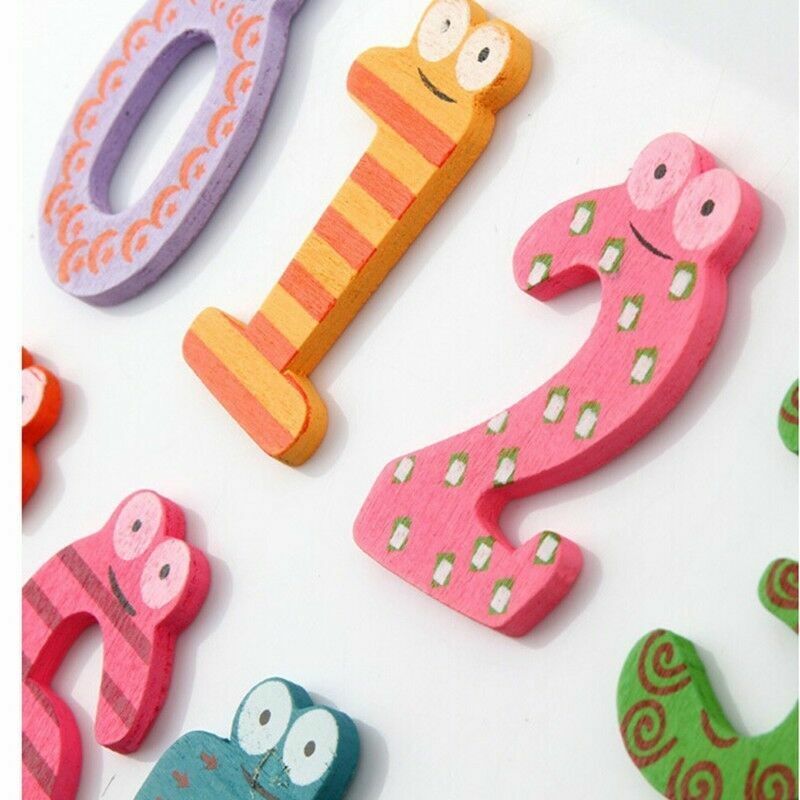 26 Pcs Alphabet Lore Baby Children Kids Montessori Educational Toys Kawaii  Wooden Letters Games Refrigerator Magnets