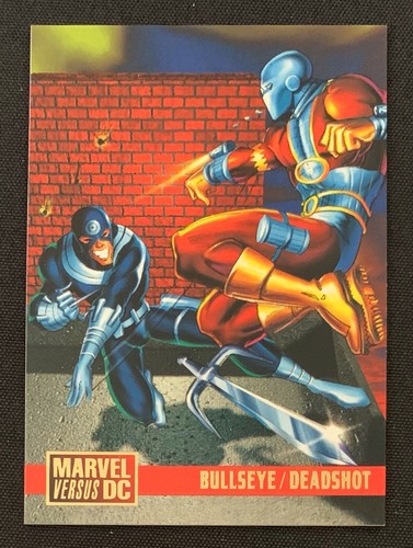 1995 MARVEL VS DC IMPACT BATTLE HOLO F/X INSERT BASE SET CARD SINGLES YOU CHOOSE - Picture 72 of 82