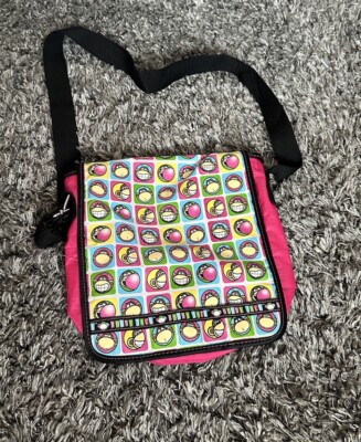 Vintage Y2K Bobby Jack Messenger Bag Purse Bubblegum Pink