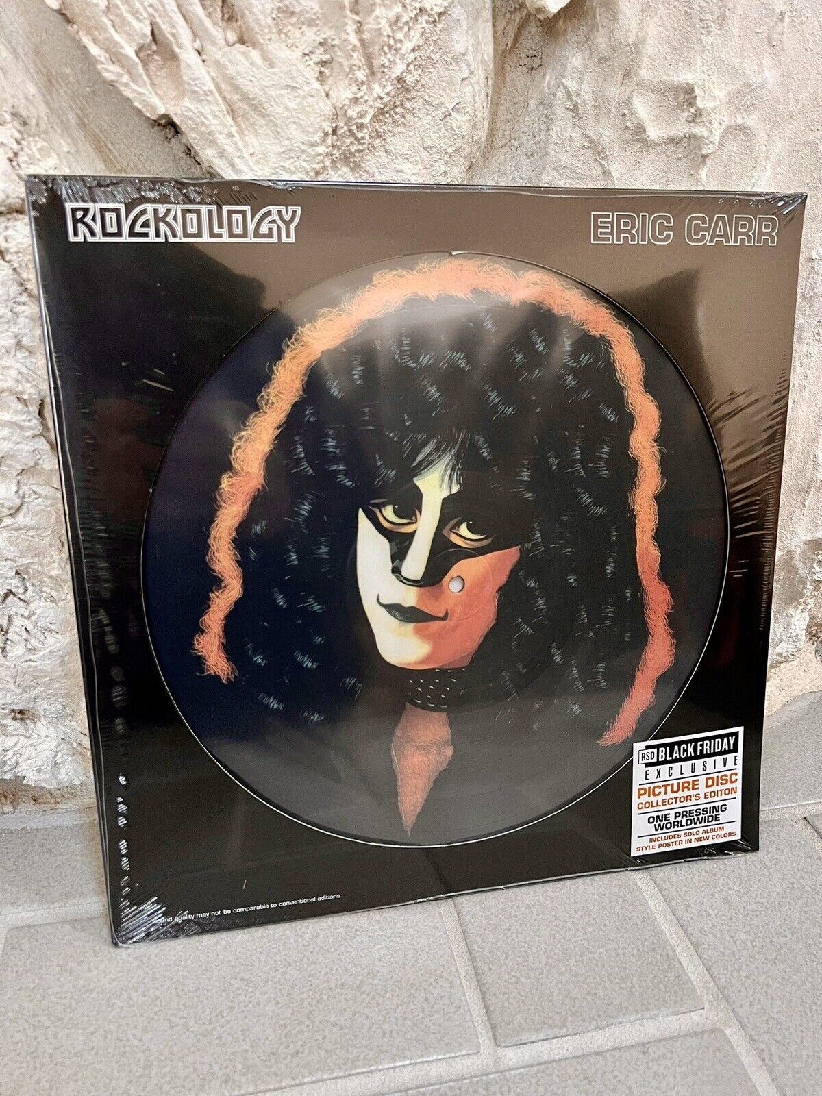 ERIC CARR KISS ROCKOLOGY PICTURE LP RSD Black Friday 2023 Record Store Day Rare✅