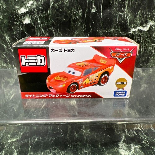 Takara Tomy Hard to find! Tomica Cars Lightning McQueen Jump Type Unused New - Picture 10 of 12