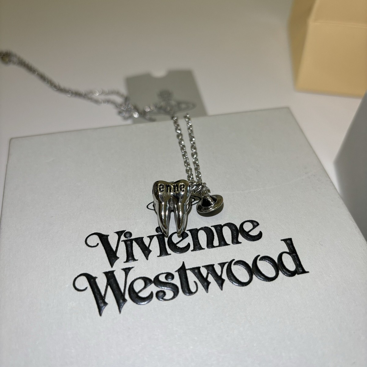 Vivienne Westwood Rima ネックレス ◇Vivienne Westwood◇ユニセックス RIMA 歯型 ネックレス