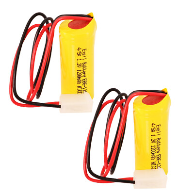2pc Exit Light Battery for Lithonia ELB0300  ELB1P201N1 ELB1P201N1